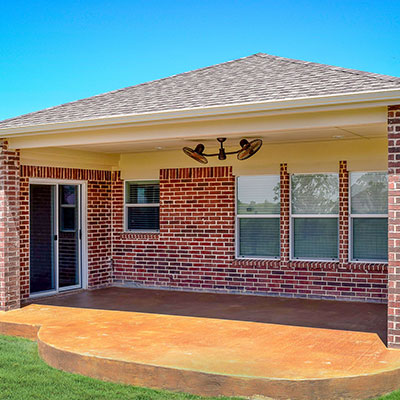 Exterior patio remodel DFW