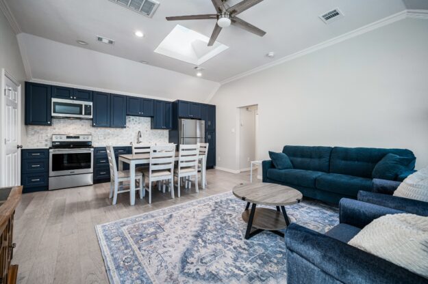 Lewisville Texas garage apartment remodel