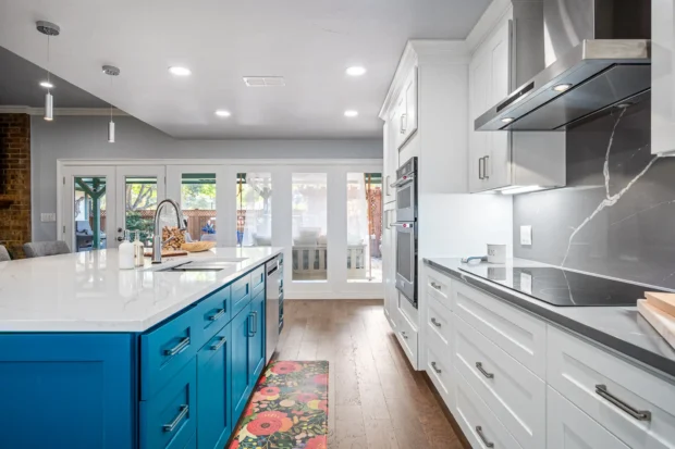 Coppell Texas home after the kitchen got remodeled