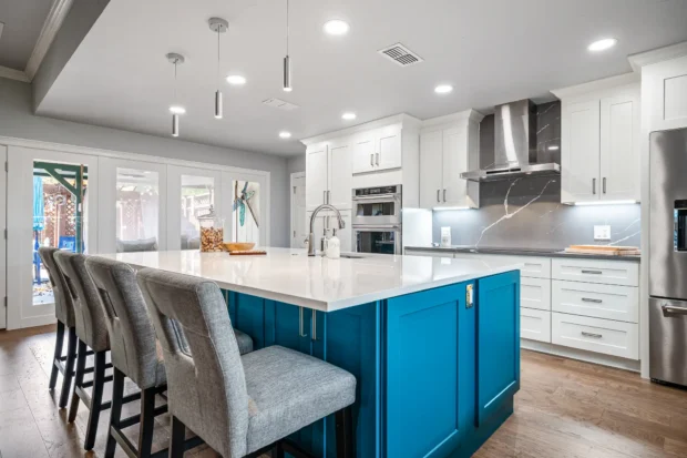 Coppell Texas home after the kitchen got remodeled