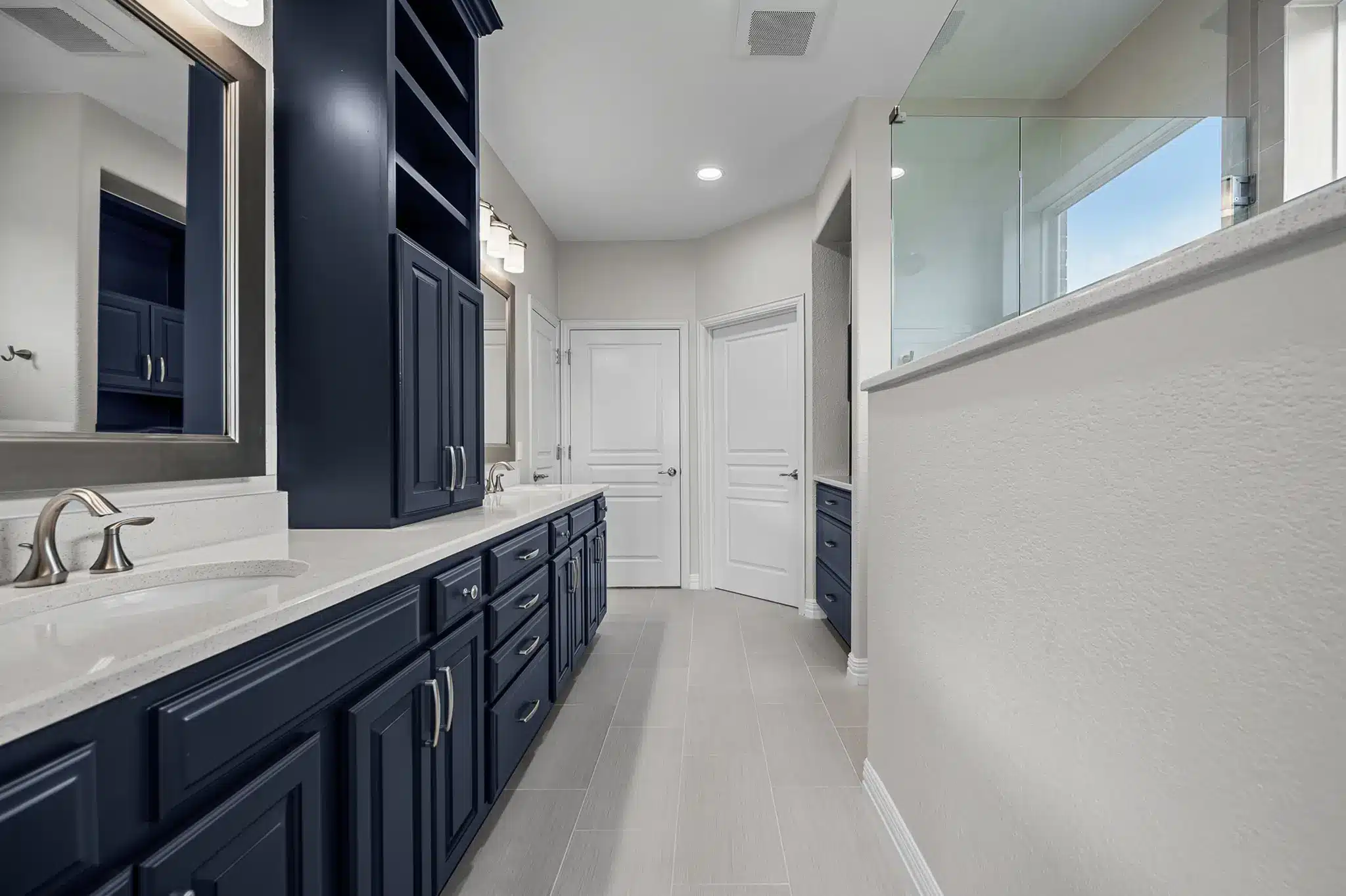 after photo Frisco home remodel of a bathroom